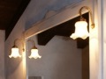 illuminazione bagno provenzale